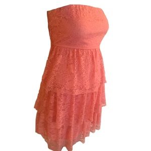 Coral Pink Dress
